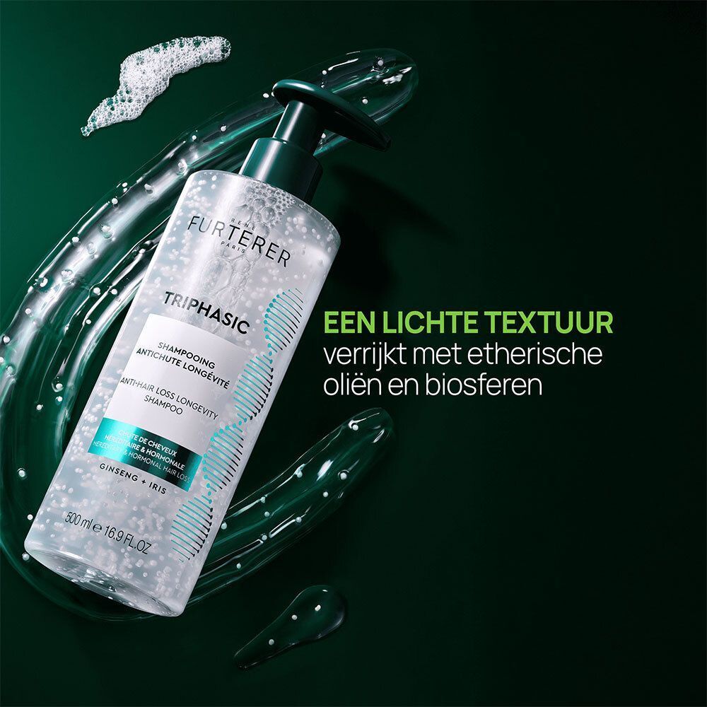 Rene Furterer Triphasic Anti-haaruitval Longevity Shampoo Hormonale Haaruitval