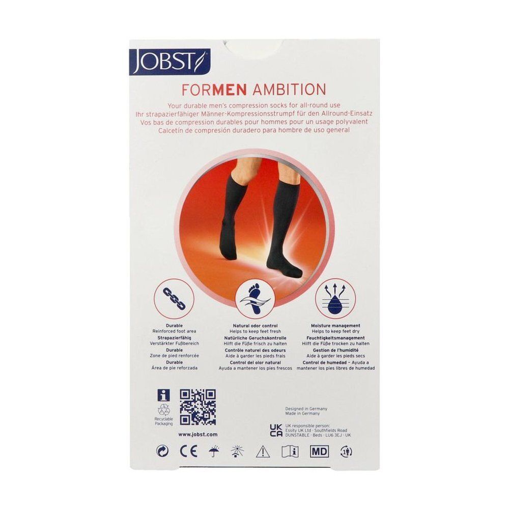 JOBST For Men Ambition Kniekous Klasse 2 AD Navy Extra Small
