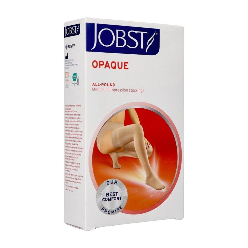 JOBST Opaque Kniekous Klasse 2 Ad Regular Open Softfit Caramel Medium