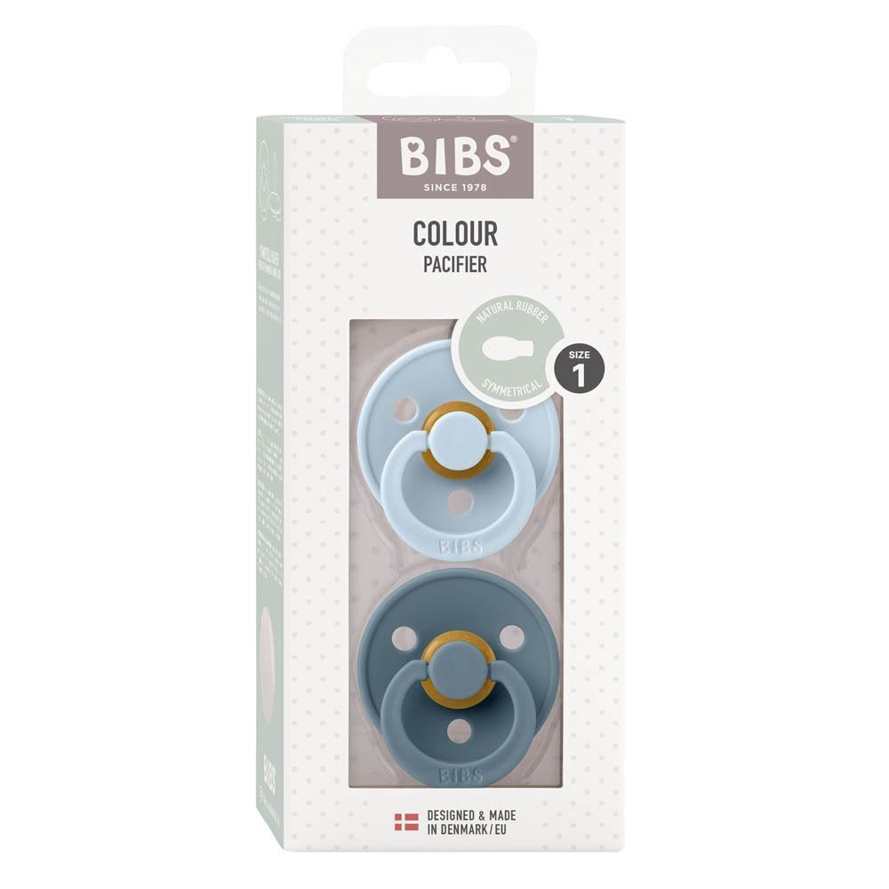 Drie lichtgroene BIBS fopspenen.