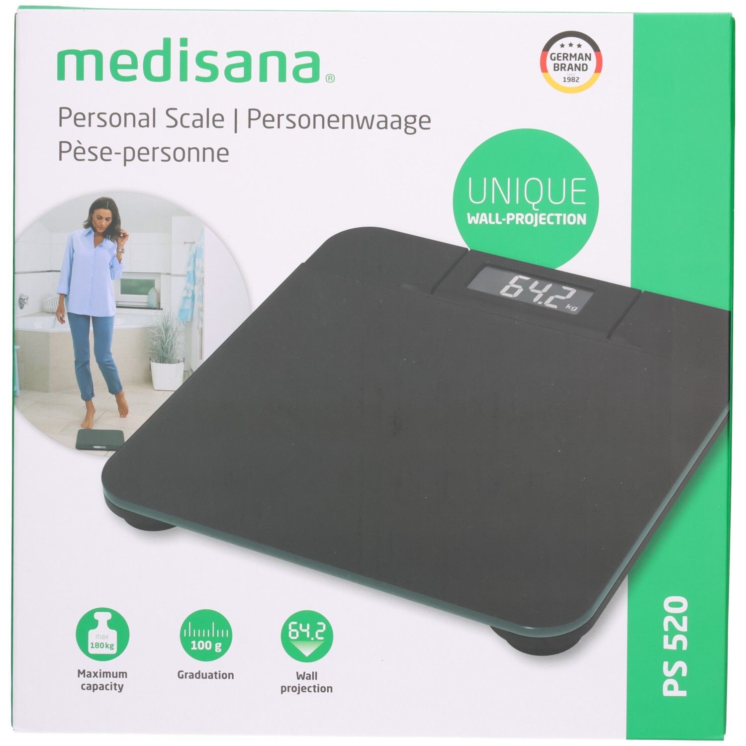 Medisana Ps520 Personenweegschaal Met Projectiedisplay 1 St Waage