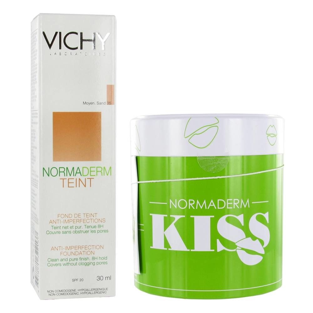 Vichy Normaderm Teint 35 Sand + Free Normaderm Kiss Kit 30 ml | Redcare