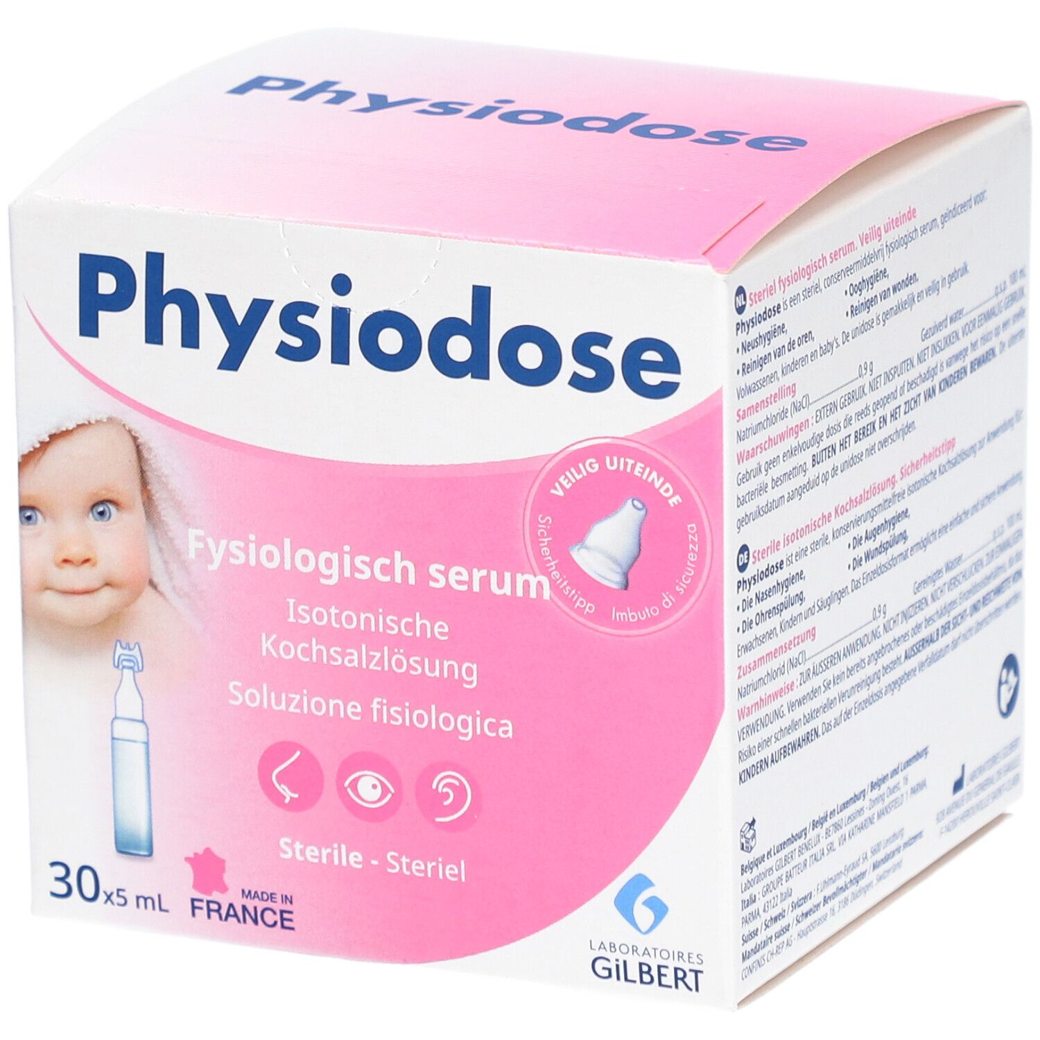 Physiodose physio Kochsalzlösung steril 30 x 5 ml