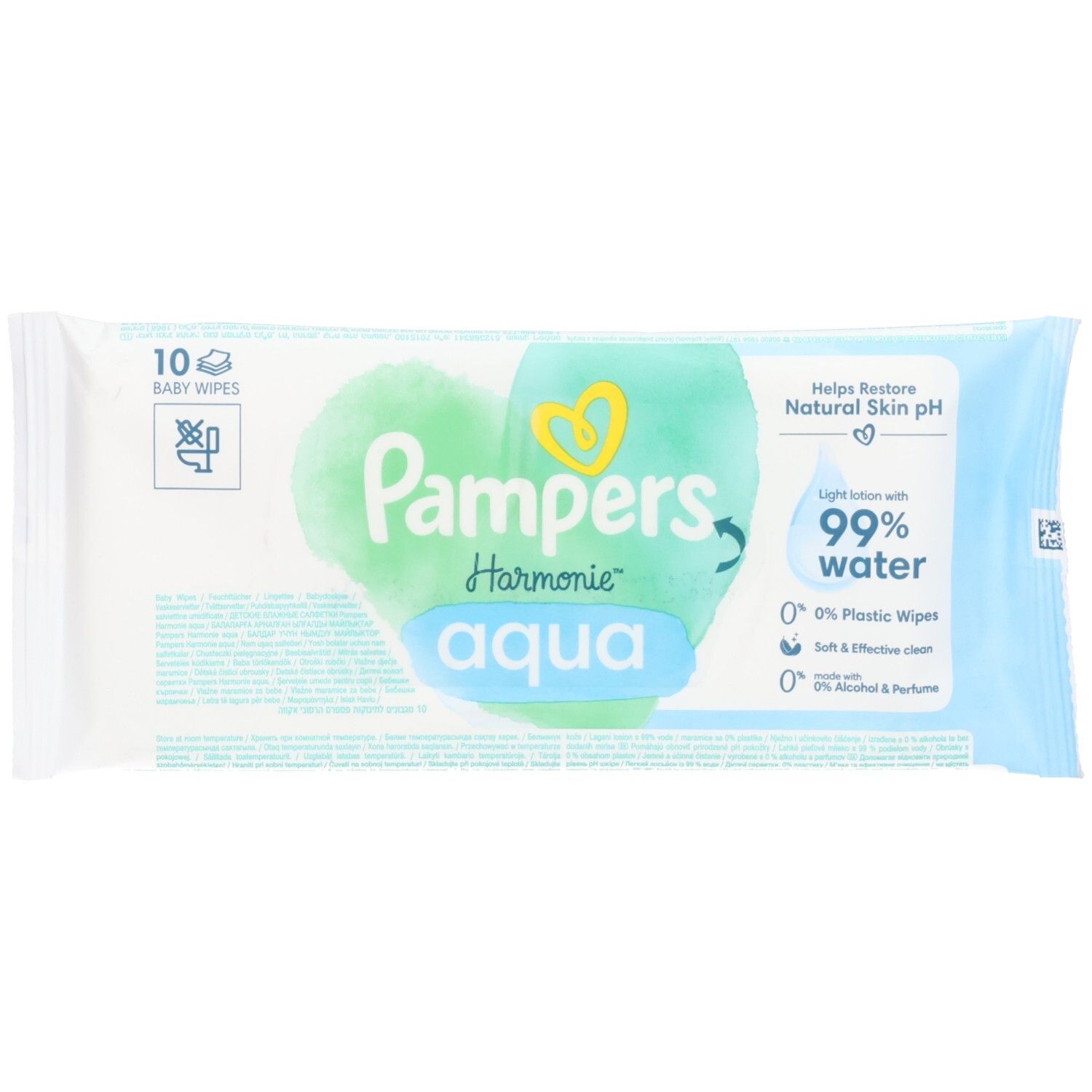 Pampers Feuchte Tücher Aqua Soft tou Travel 10 Stk St