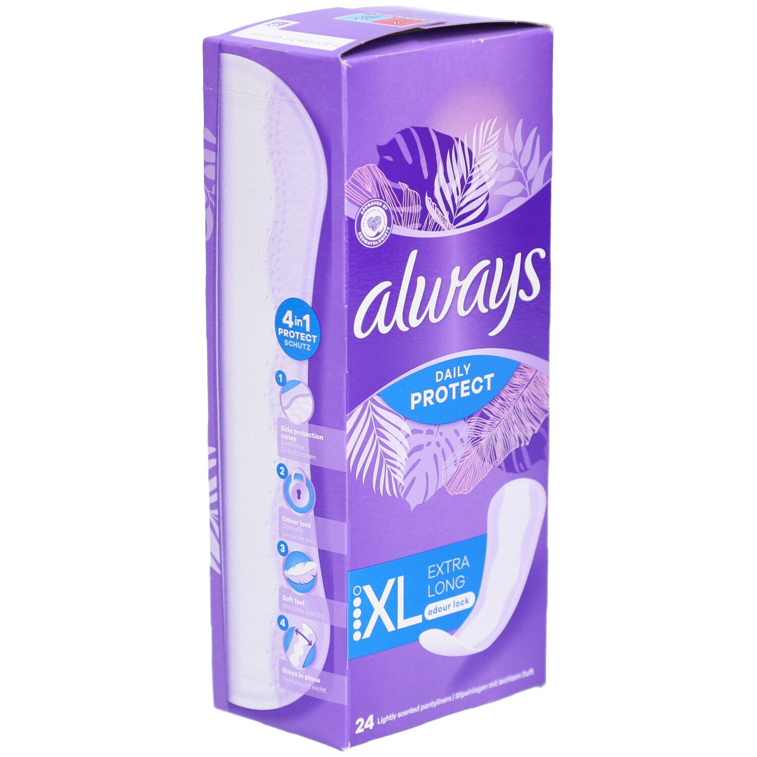 Always Daily Protect Protège-slips XL Extra Long 24 pc(s) Serviette hygienique view 2