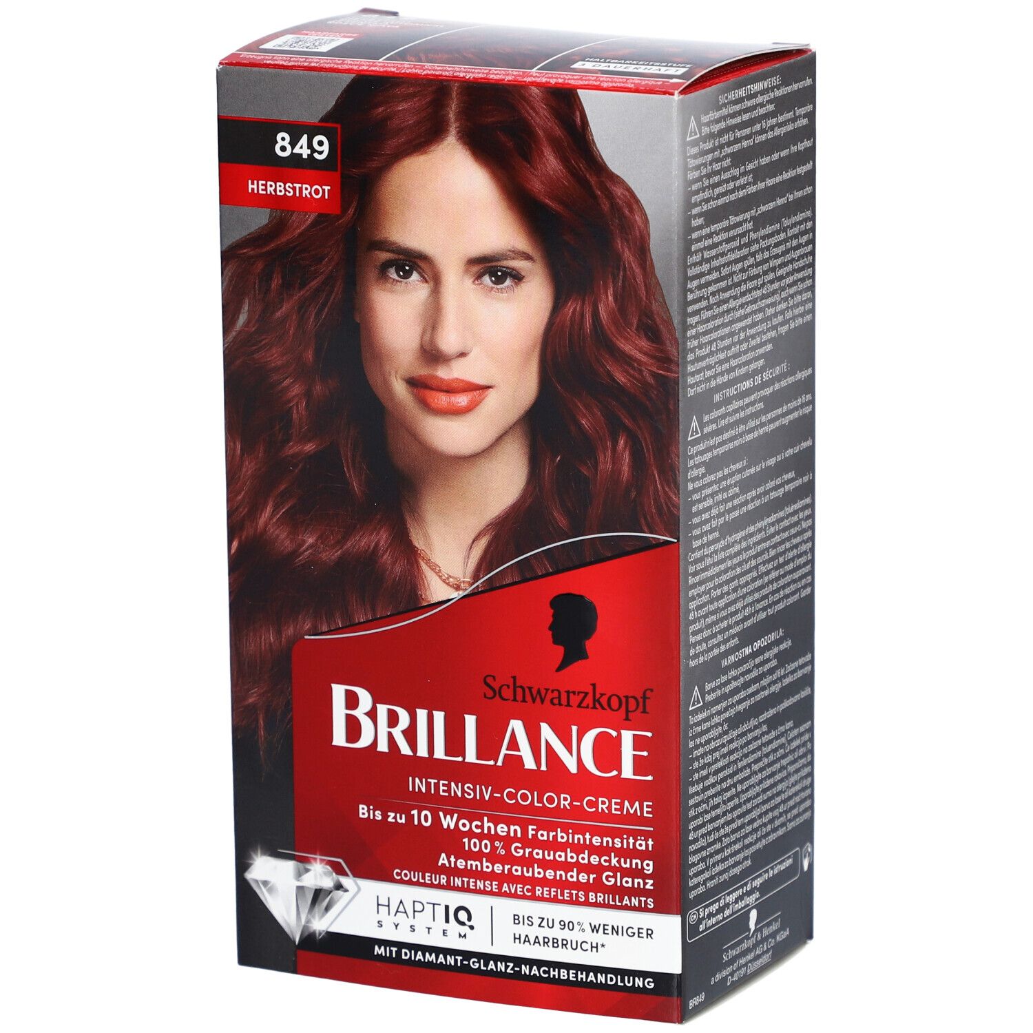 Schwarzkopf Brillance 849 Rouge Automne