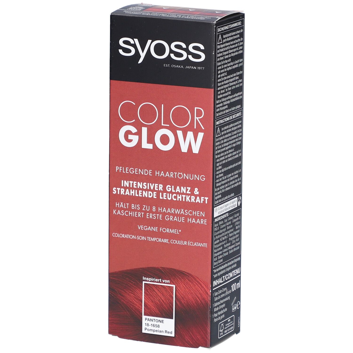 Syoss Color Glow Rouge Poméranien