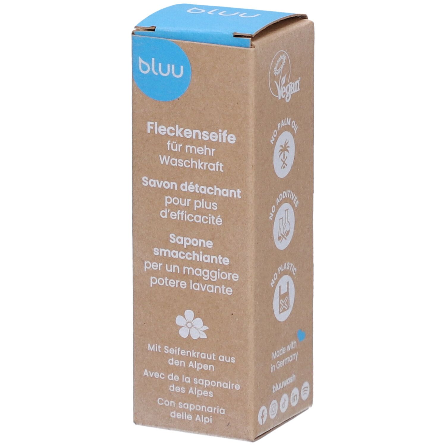 Bluu Savon détachant pour plus d'efficacité