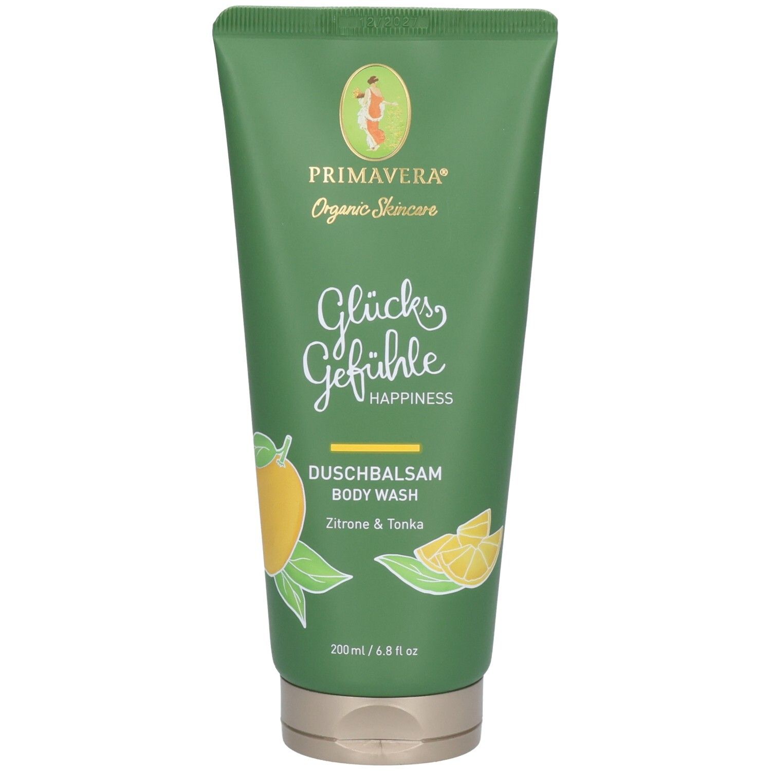 Primavera Glücksgefühle Baume douche Citron & Tonka