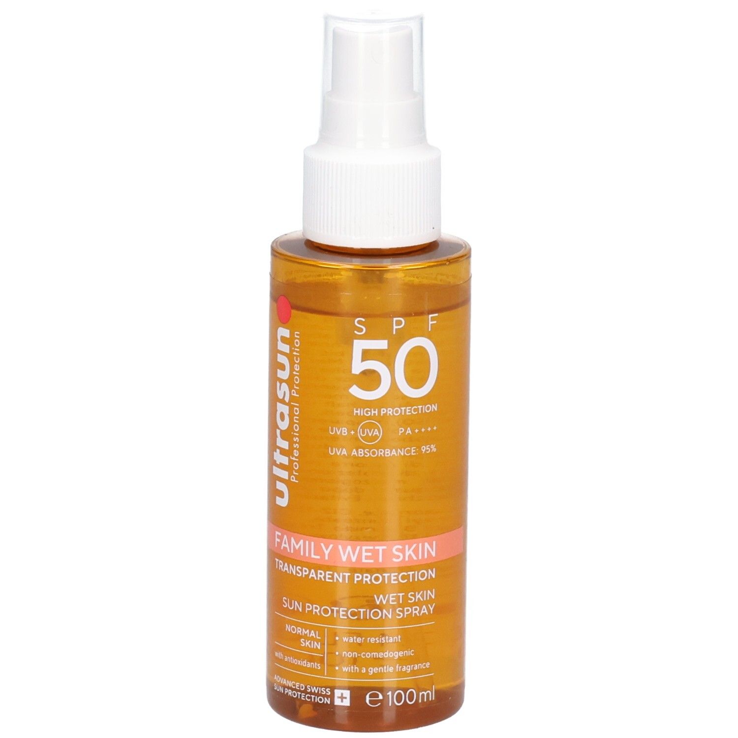Ultrasun Family Wet Skin Spf50 Spr 100 ml