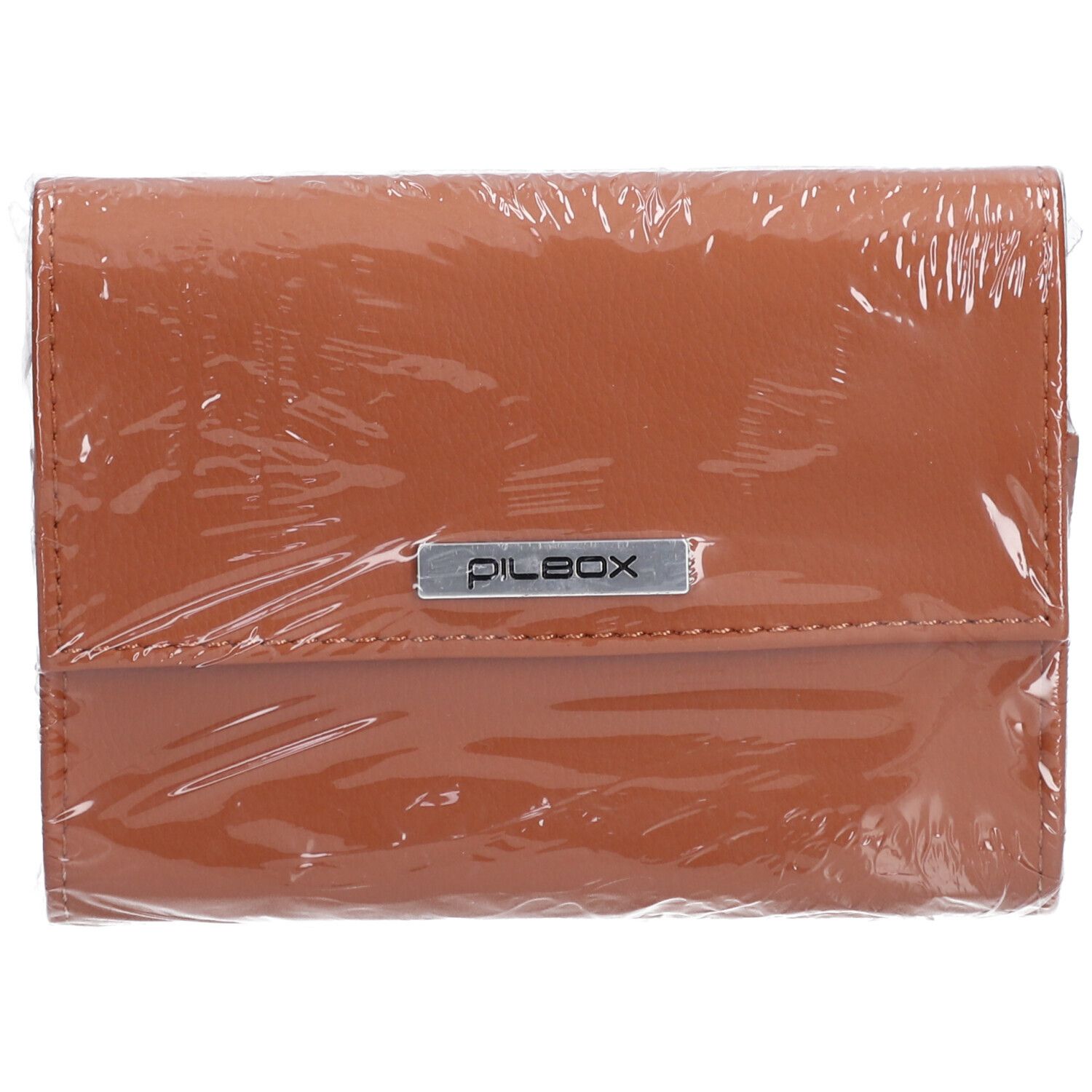 Pilbox Liberty Cognac Pilulier Semaine Allemand/Français