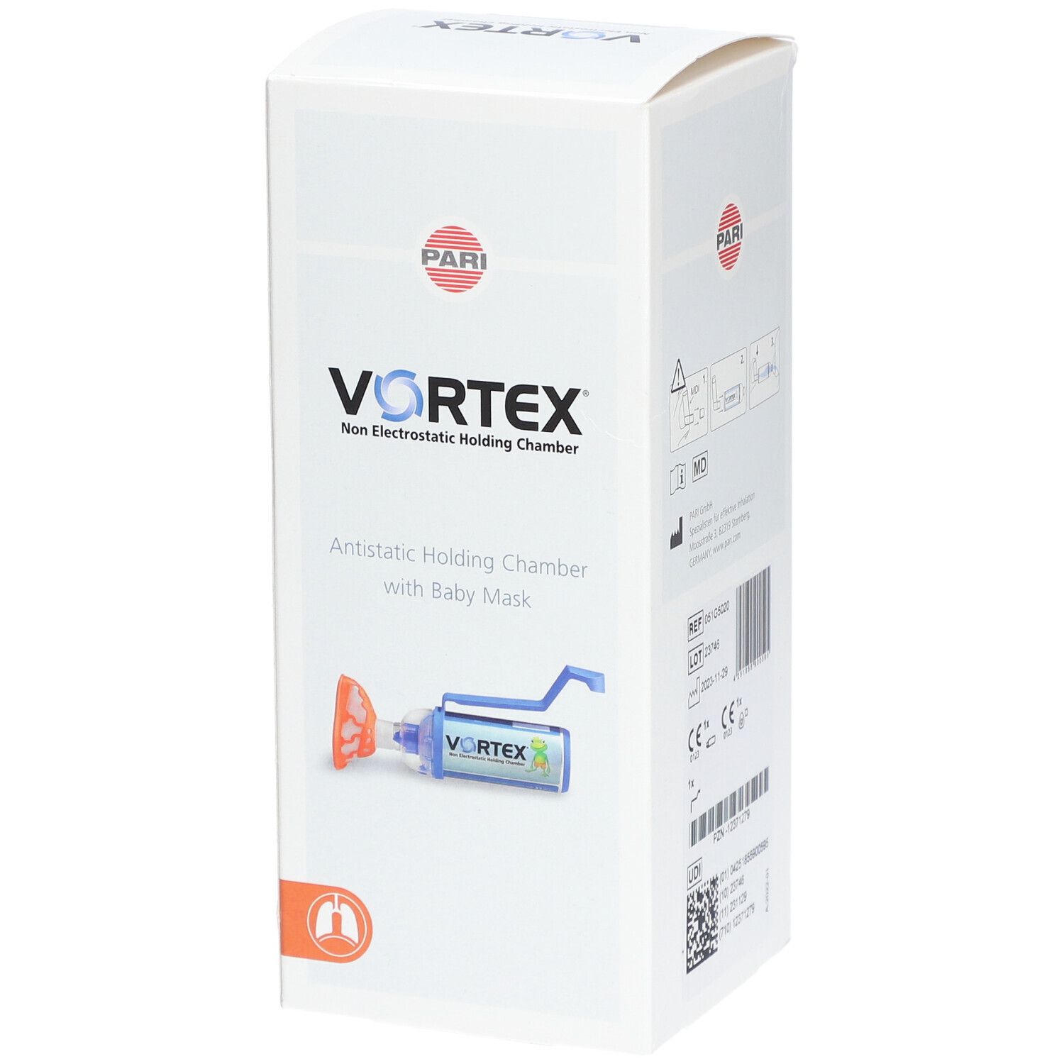 Pari Vortex Chambre d'inhalation bébé (0-2 ans)