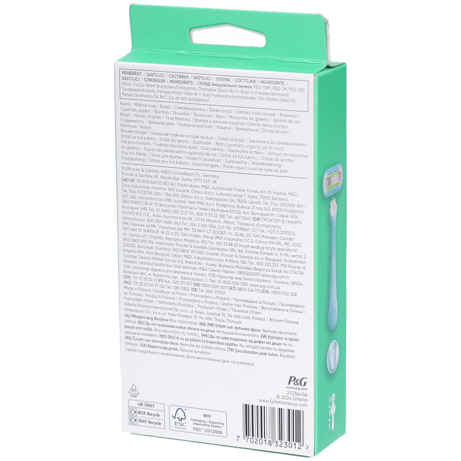 Gillette Venus Extra Smooth Rasierer