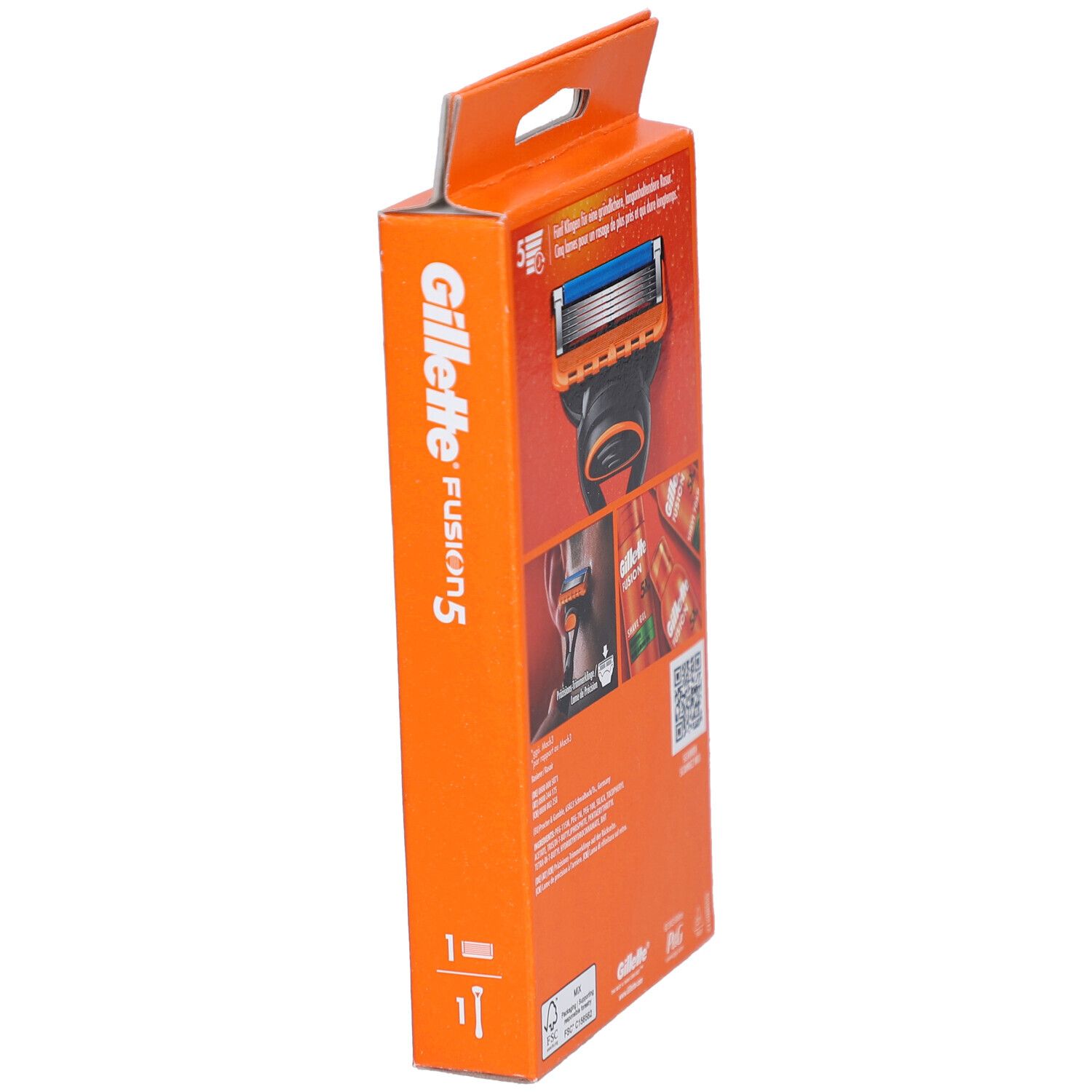Gillette Fusion5 Rasierapparat mit 1 Klinge SmartBox