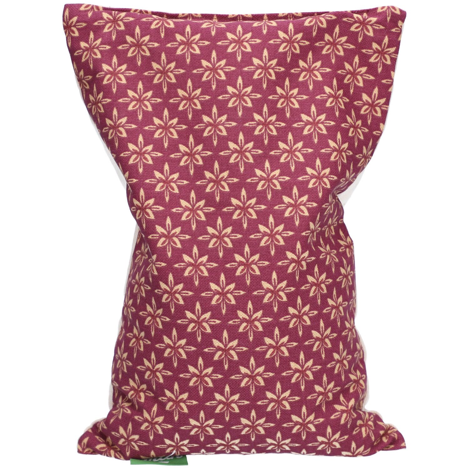 Himmelgrün Coussin aux noyaux de cerise 30 x 20 cm Étoile de fleur