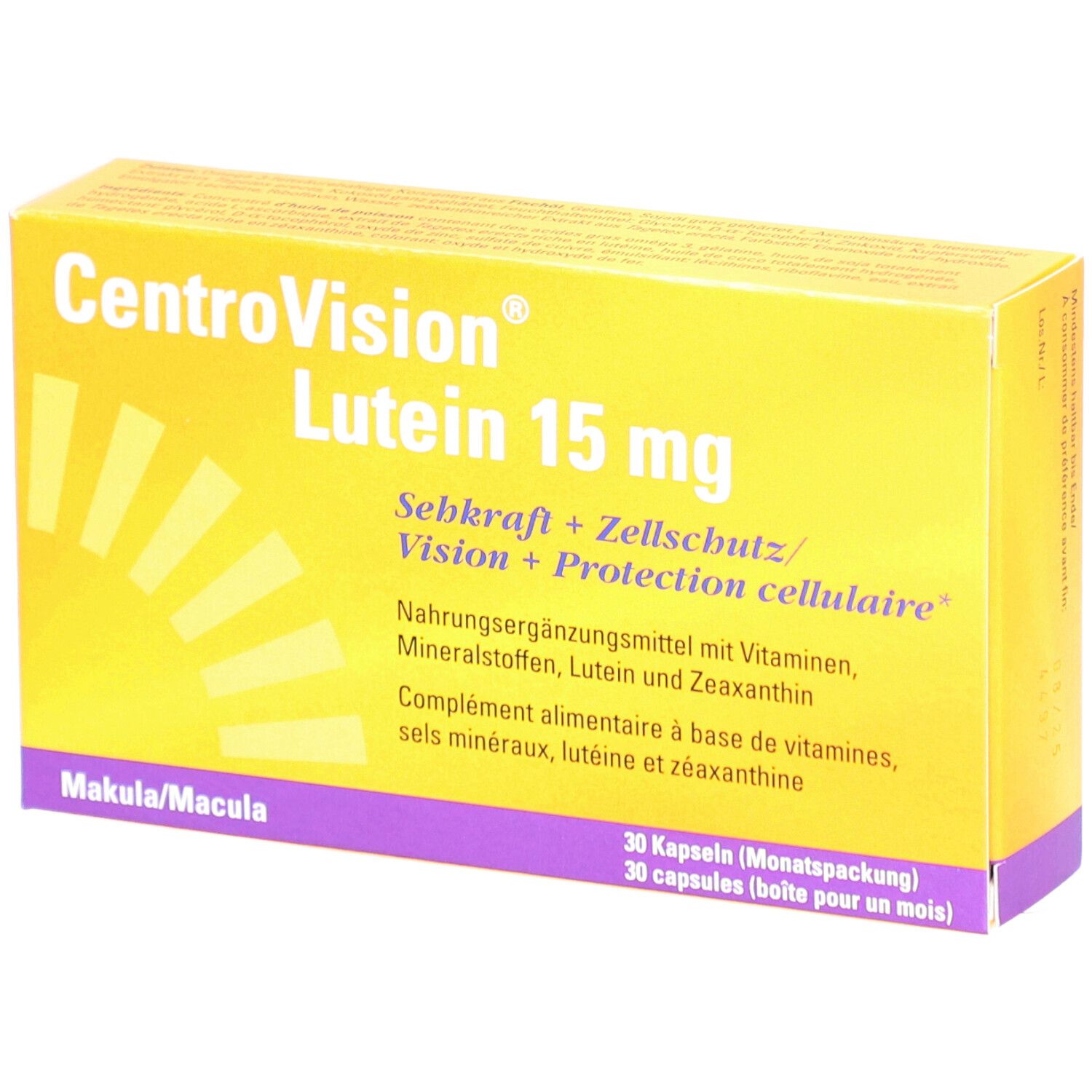 Centrovision Lutéine 15 mg