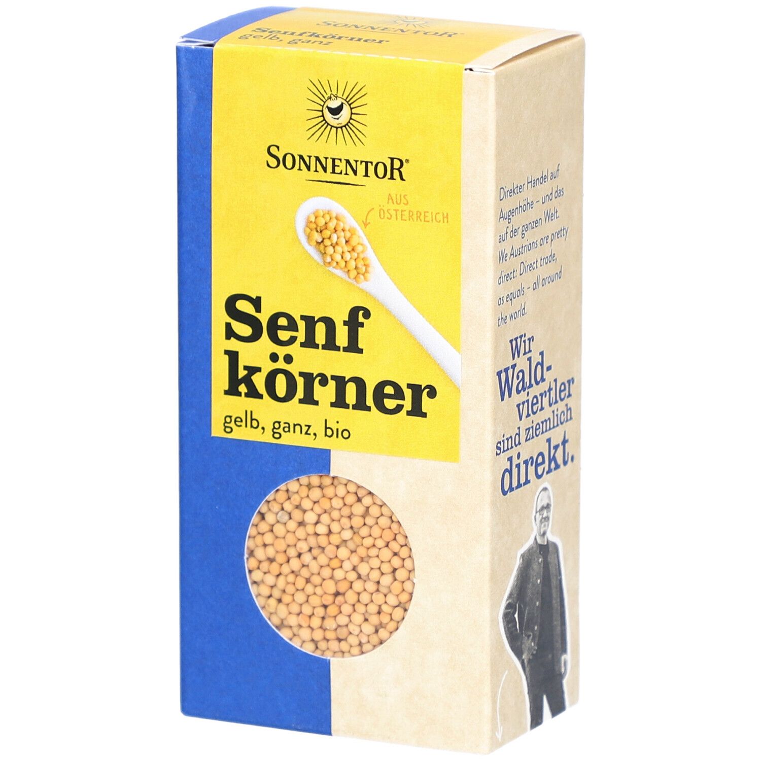 Sonnentor Bio Gelbe Senfsamen - Ganz