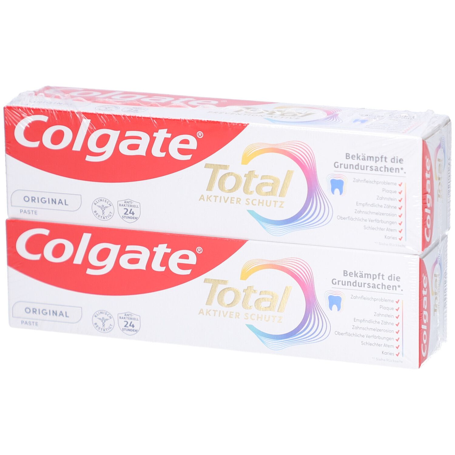 Colgate Total Original Zahnpasta Duo 2 x 75 ml Paste