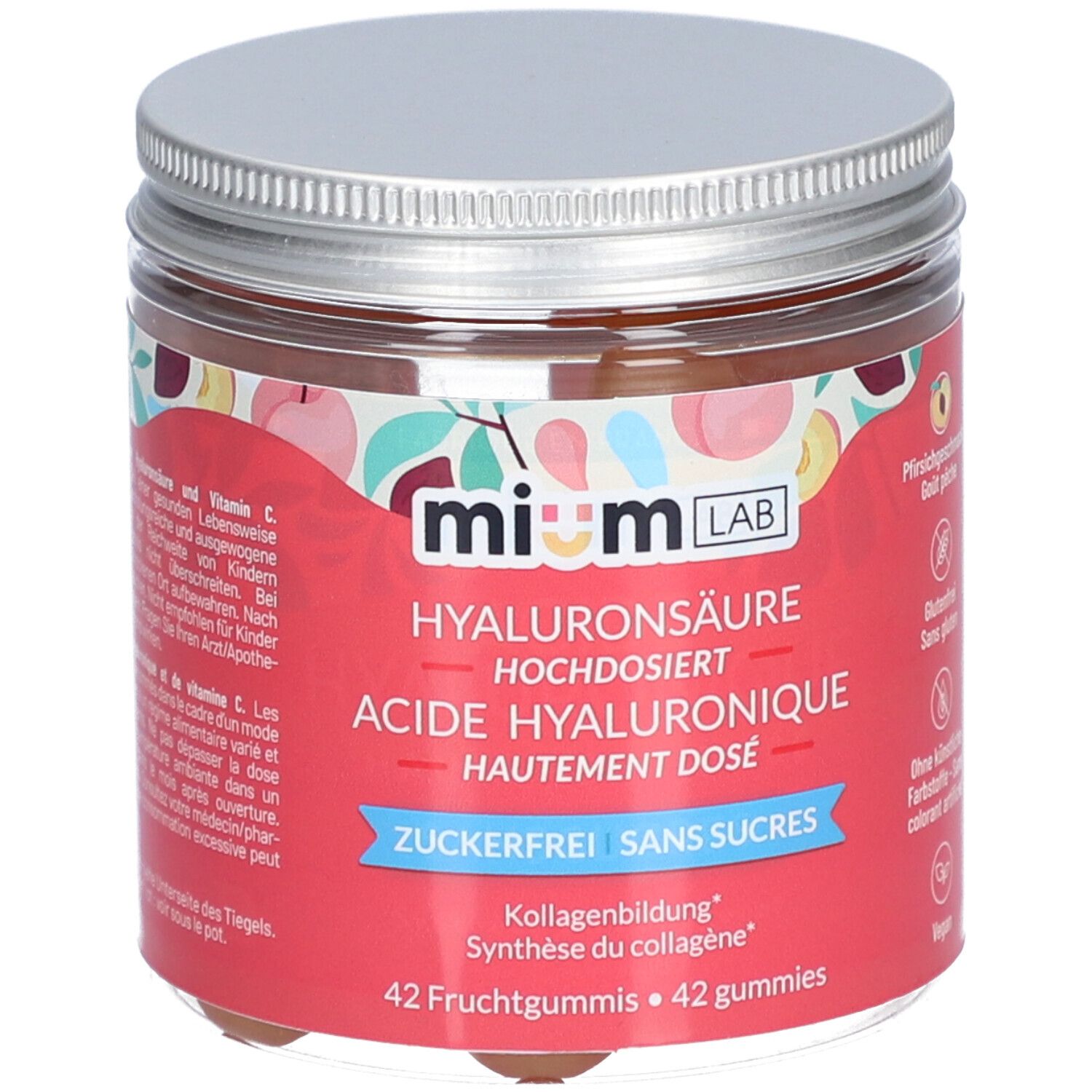 miumLAB Gummies Acide Hyaluronique