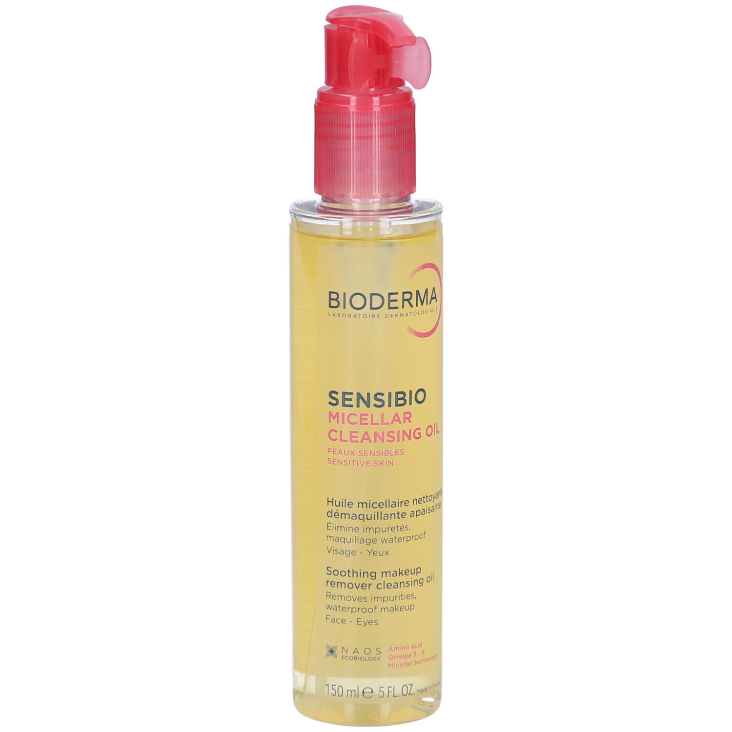 Bioderma Sensibio Beruhigendes Reinigungsöl zur Make-up-Entfernung