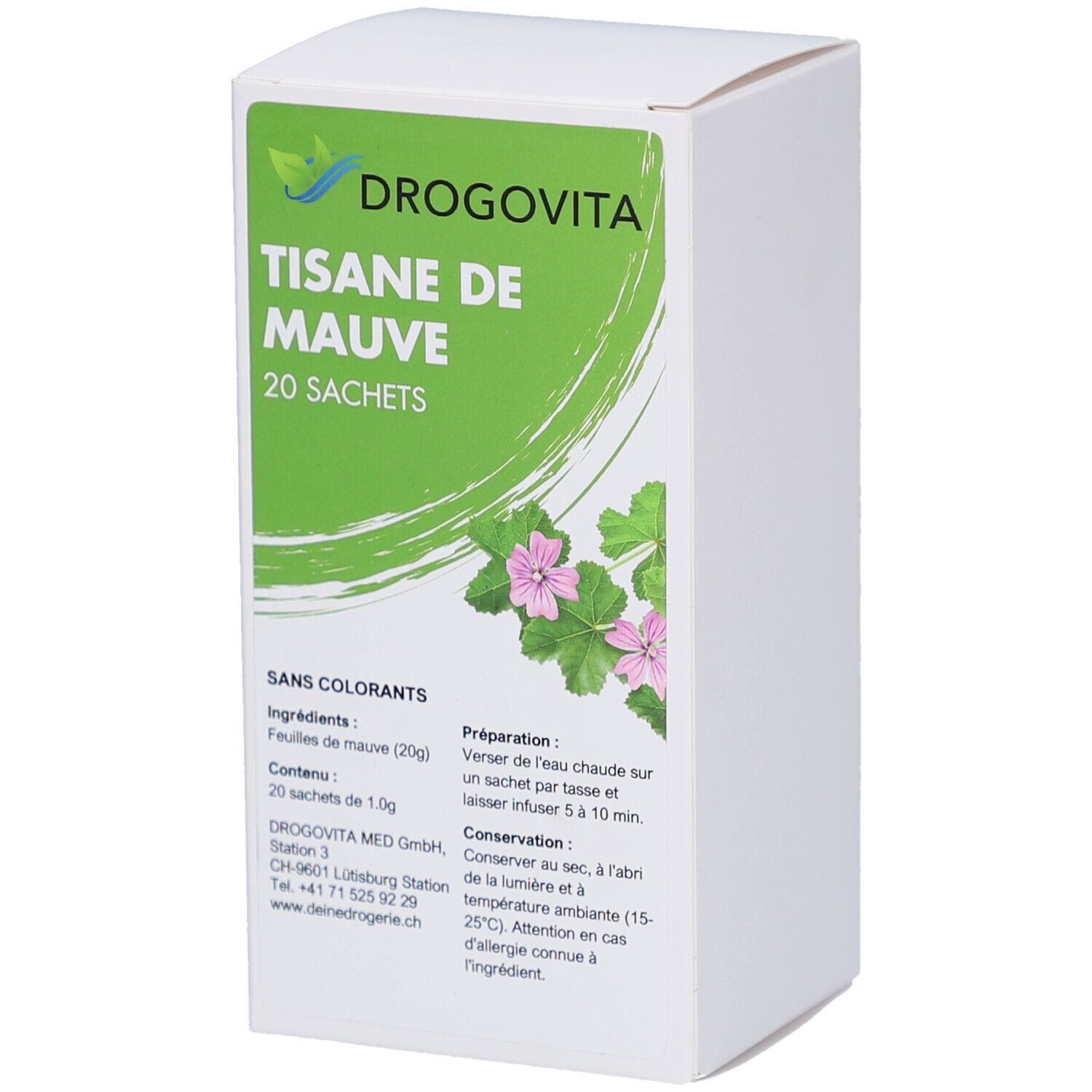 Drogovita Malvenblätter Tee