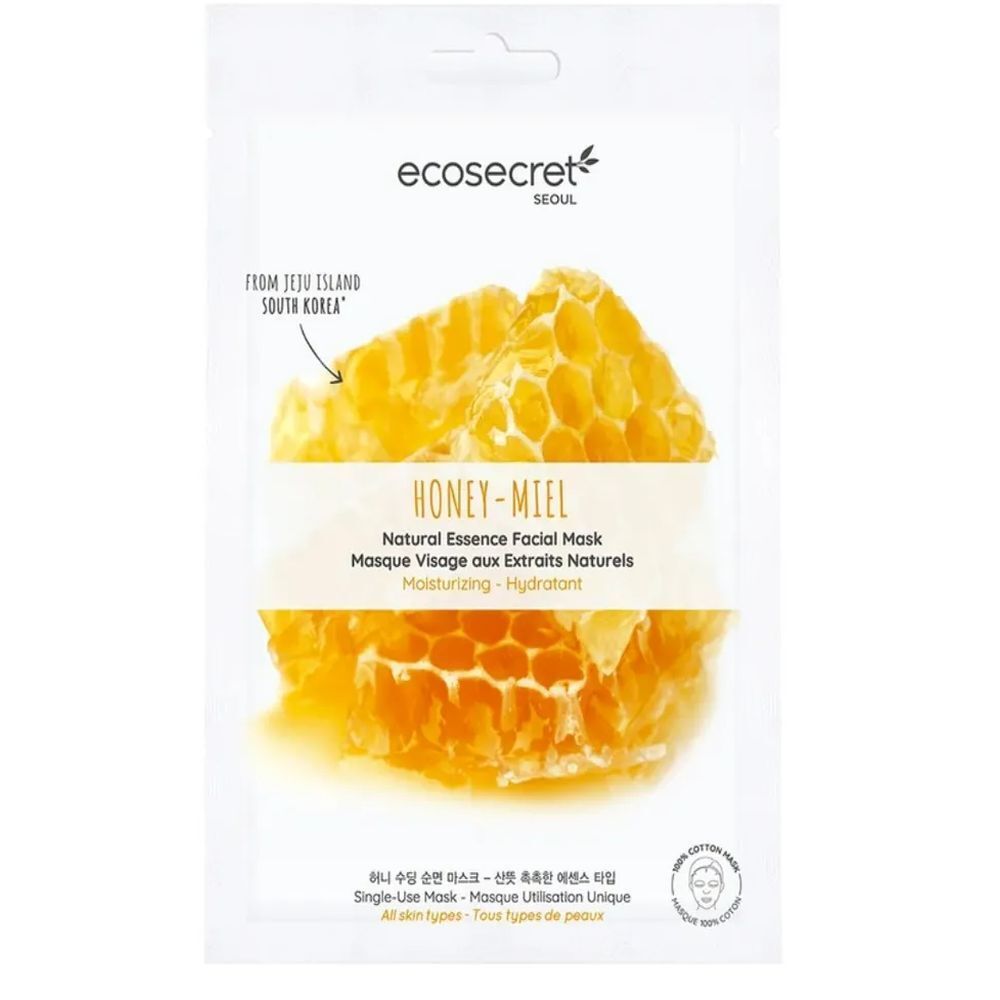 Ecosecret Gesichtsmaske feuchtigkeits Honig 20 ml Maske