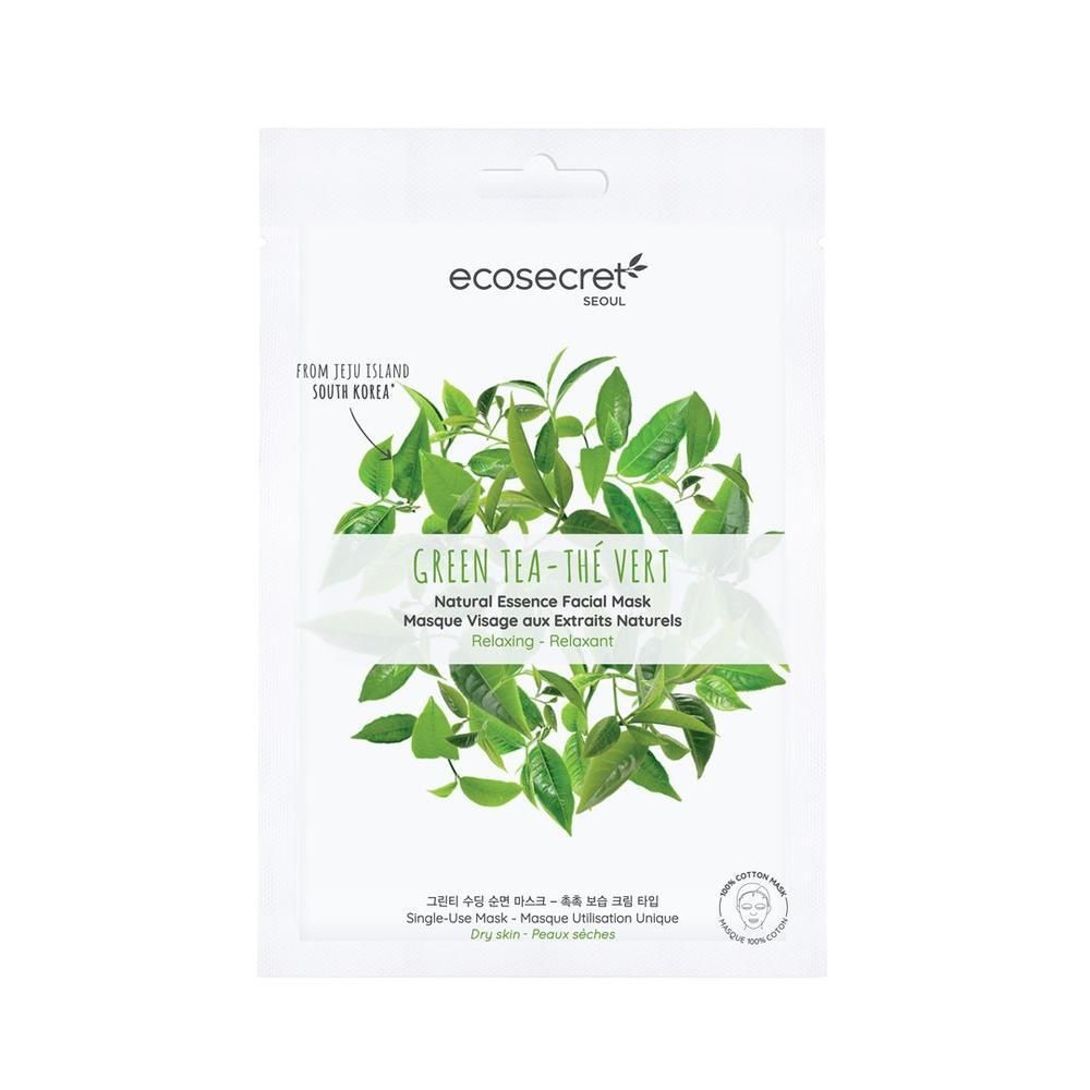 Ecosecret Gesichtsmaske entspann Grüner Tee 20 ml Maske