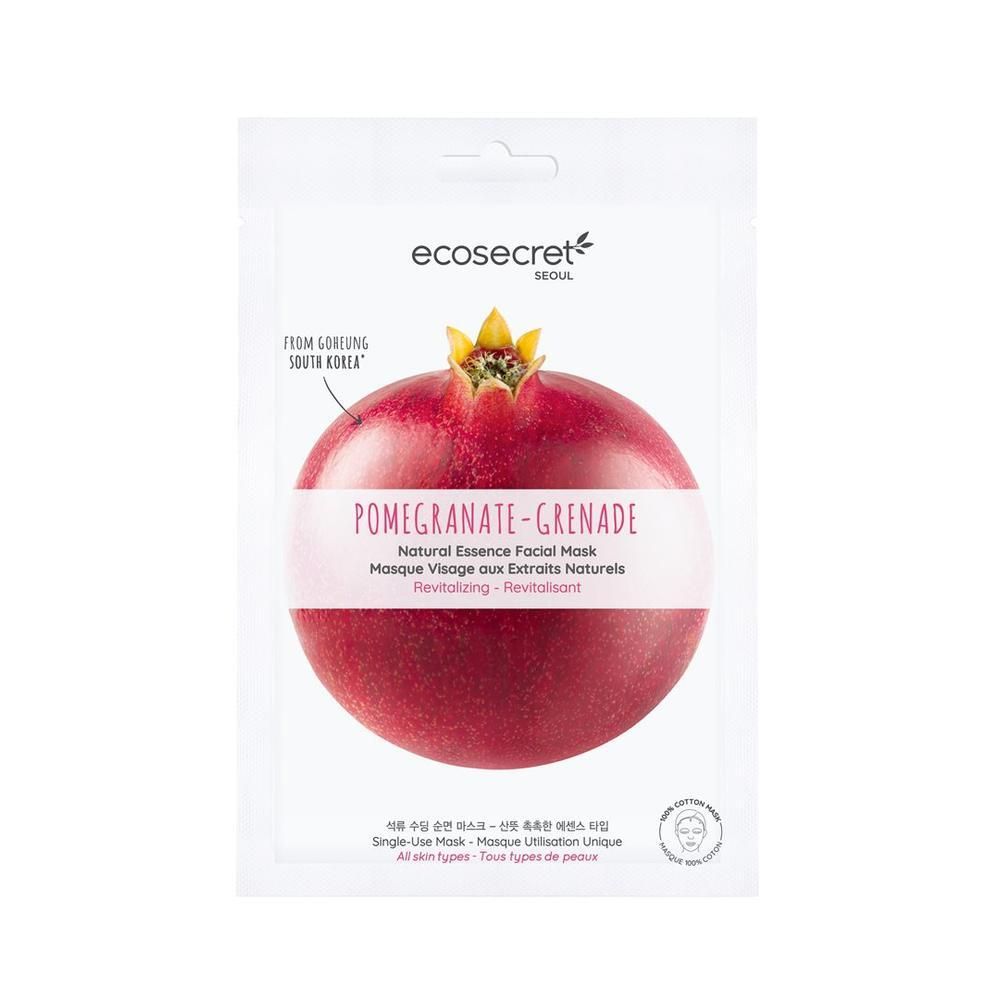 Ecosecret Gesichtsmaske revitali Granatapfel 20 ml Maske