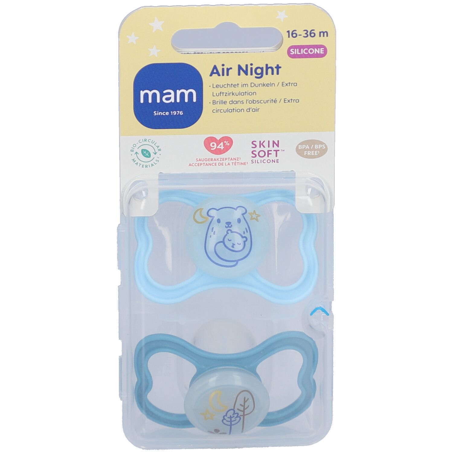 Mam® Air Night Schnuller 16–36 Monate