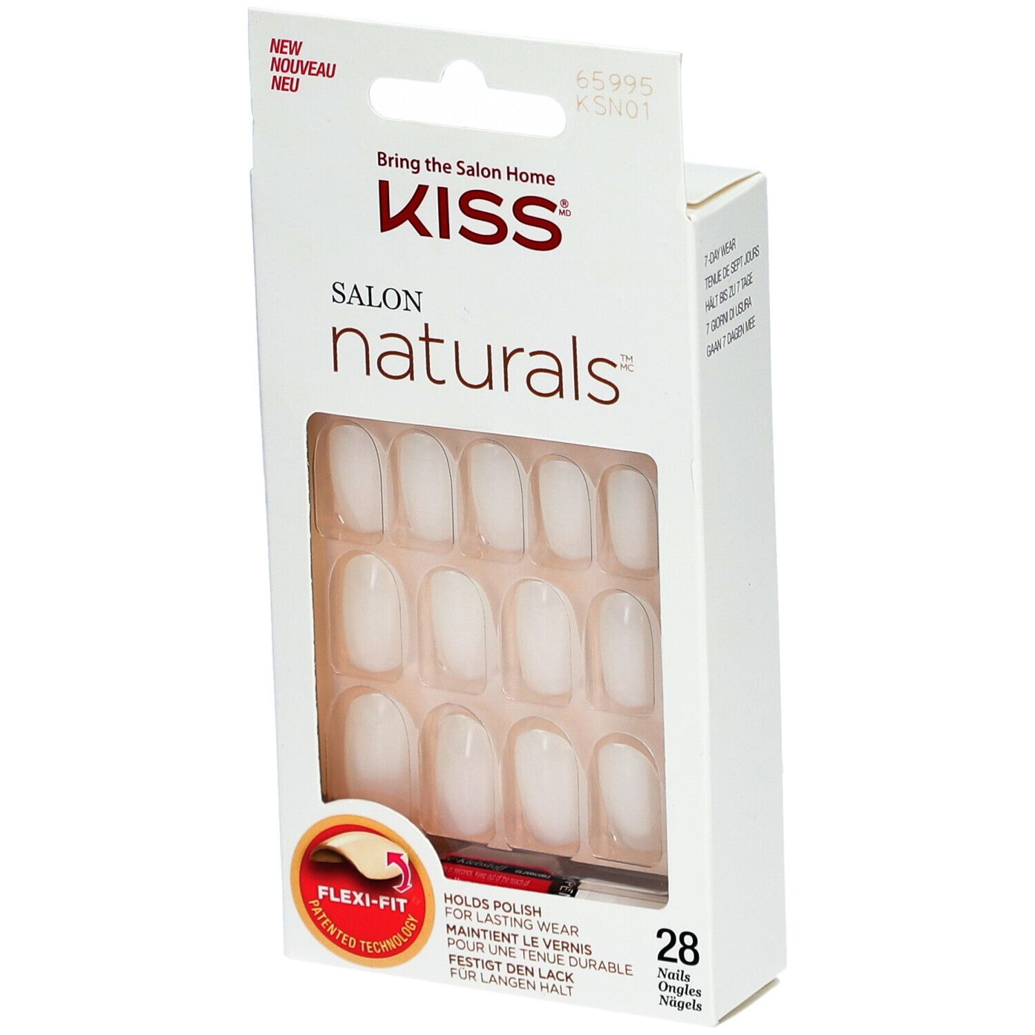 Kiss Salon Natural Kit Faux-Ongles Break Even