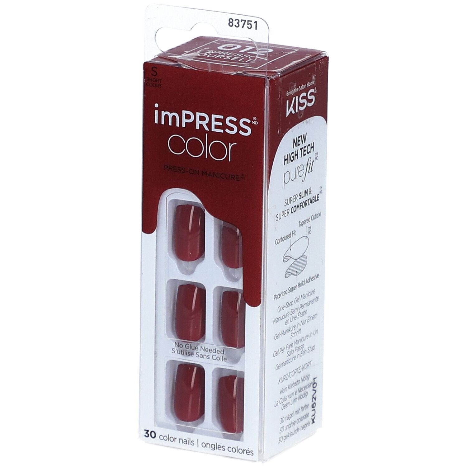 Kiss ImPress Color Nail Kit Espress (Y) Ourself 1 St Keine Angabe