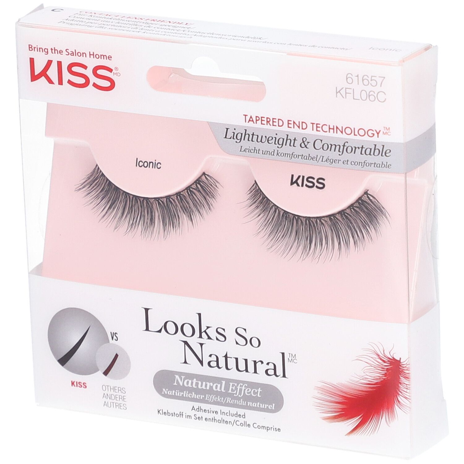 Kiss Looks So Natural Faux-Cils – Modèle Shy