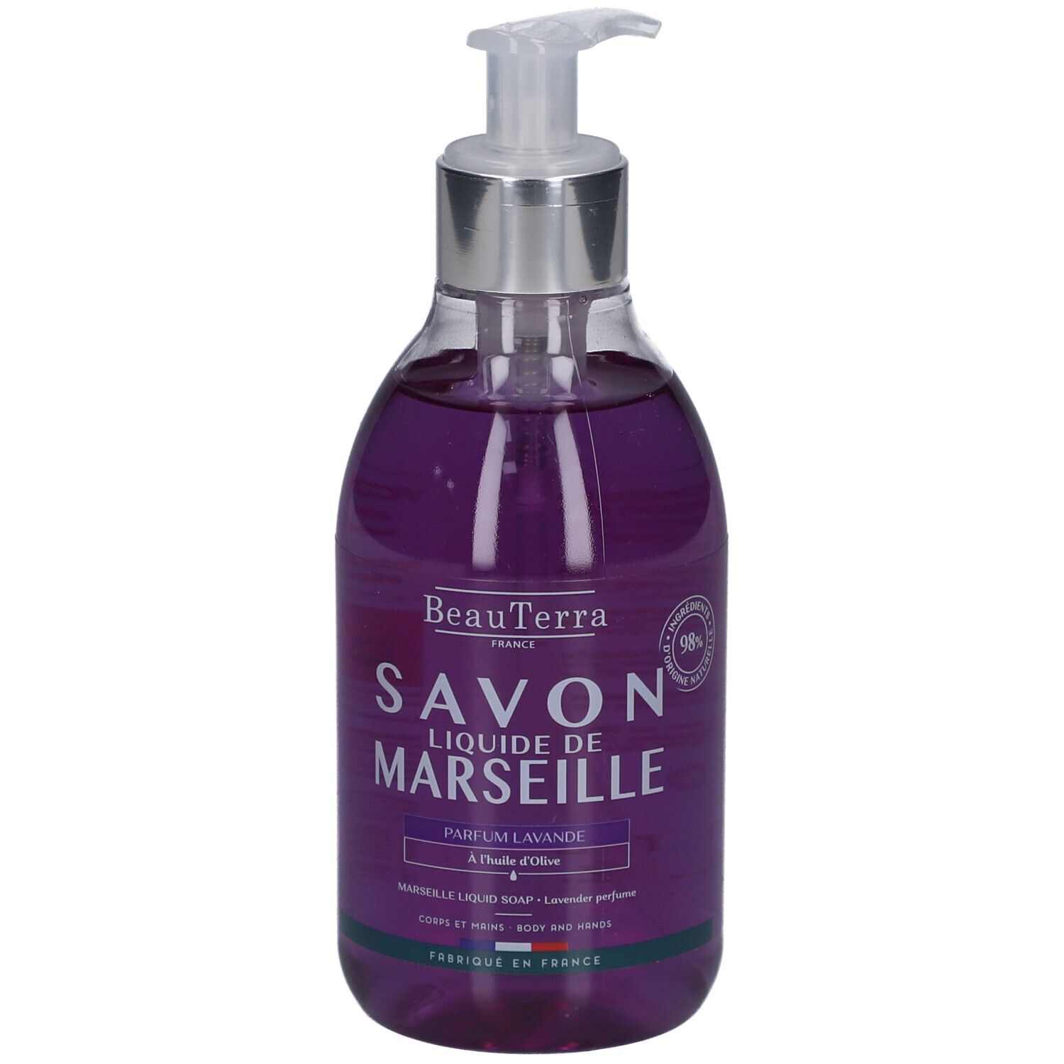 Beauterra Flüssigseife Marseille Lavendel 300 ml