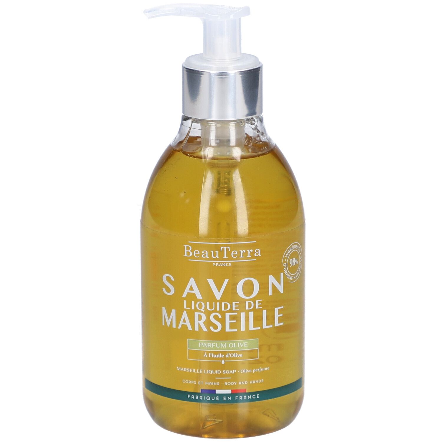Beauterra Flüssigseife Marseille Olive Fl 300 ml