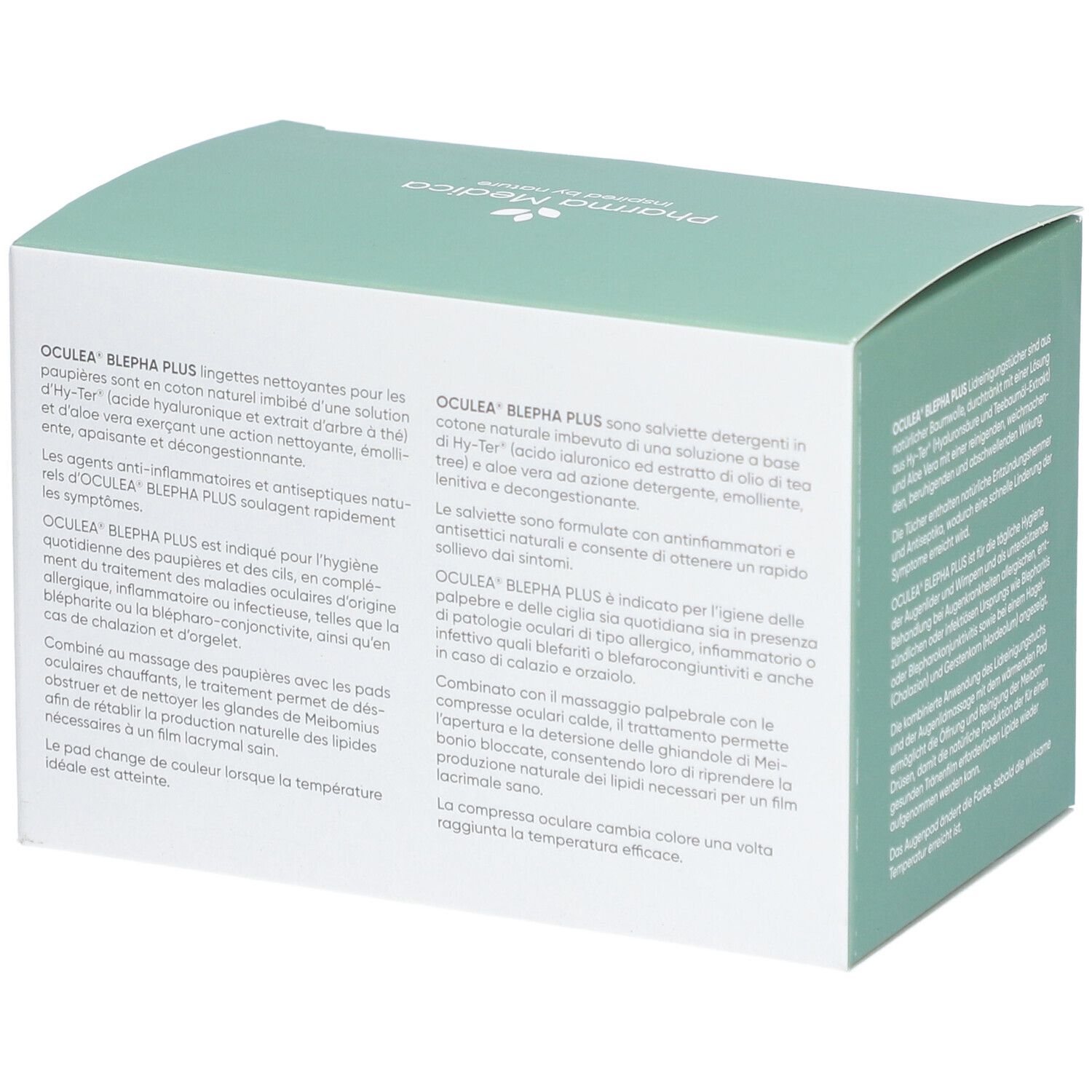 OCULEA® LID PLUS Lidreinigungstücher + Wärme-Augenpad