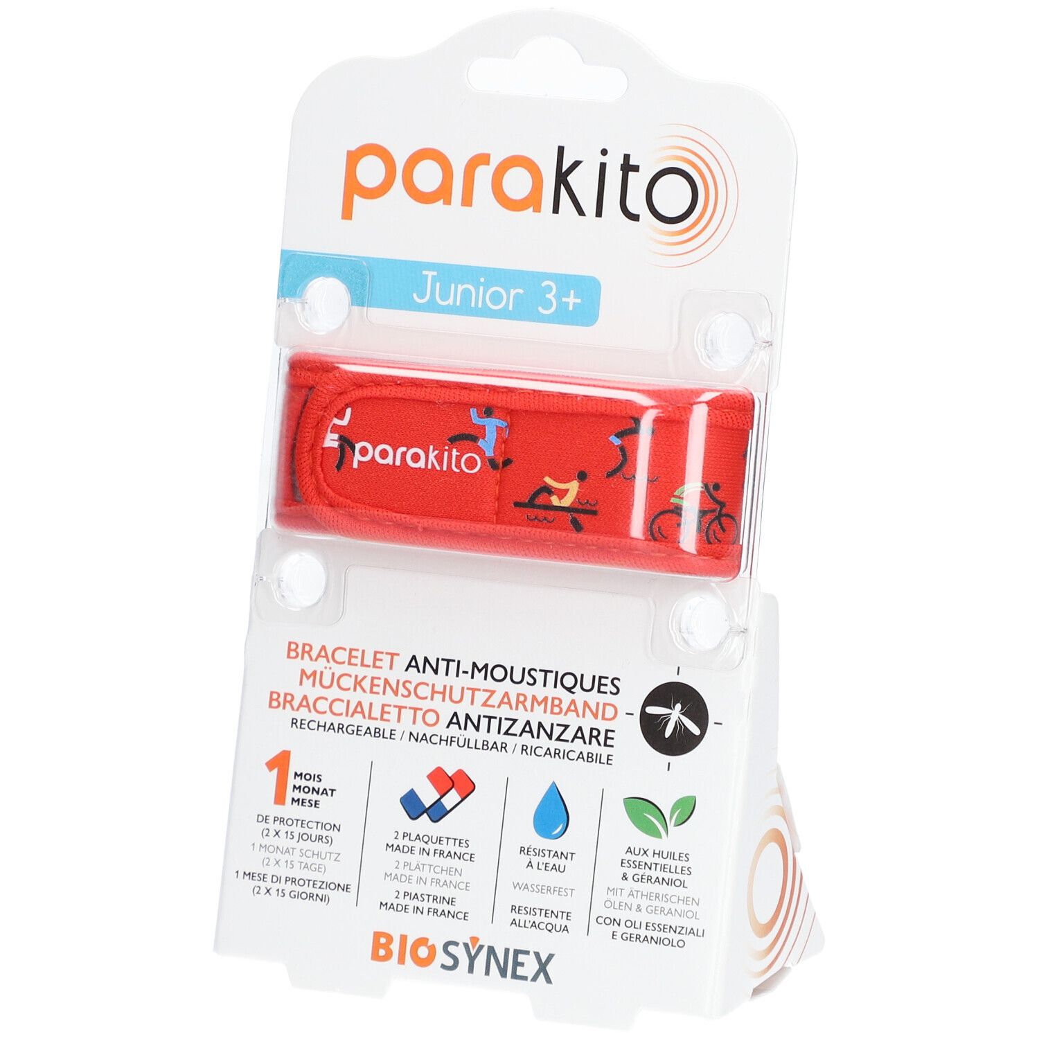 Parakito Bracelet Anti-moustiques Junior Sport