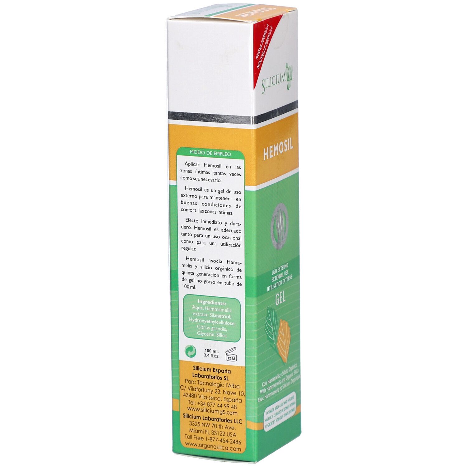 Silizium Hemosil Gel Zur äußerlichen Anwendung view 2