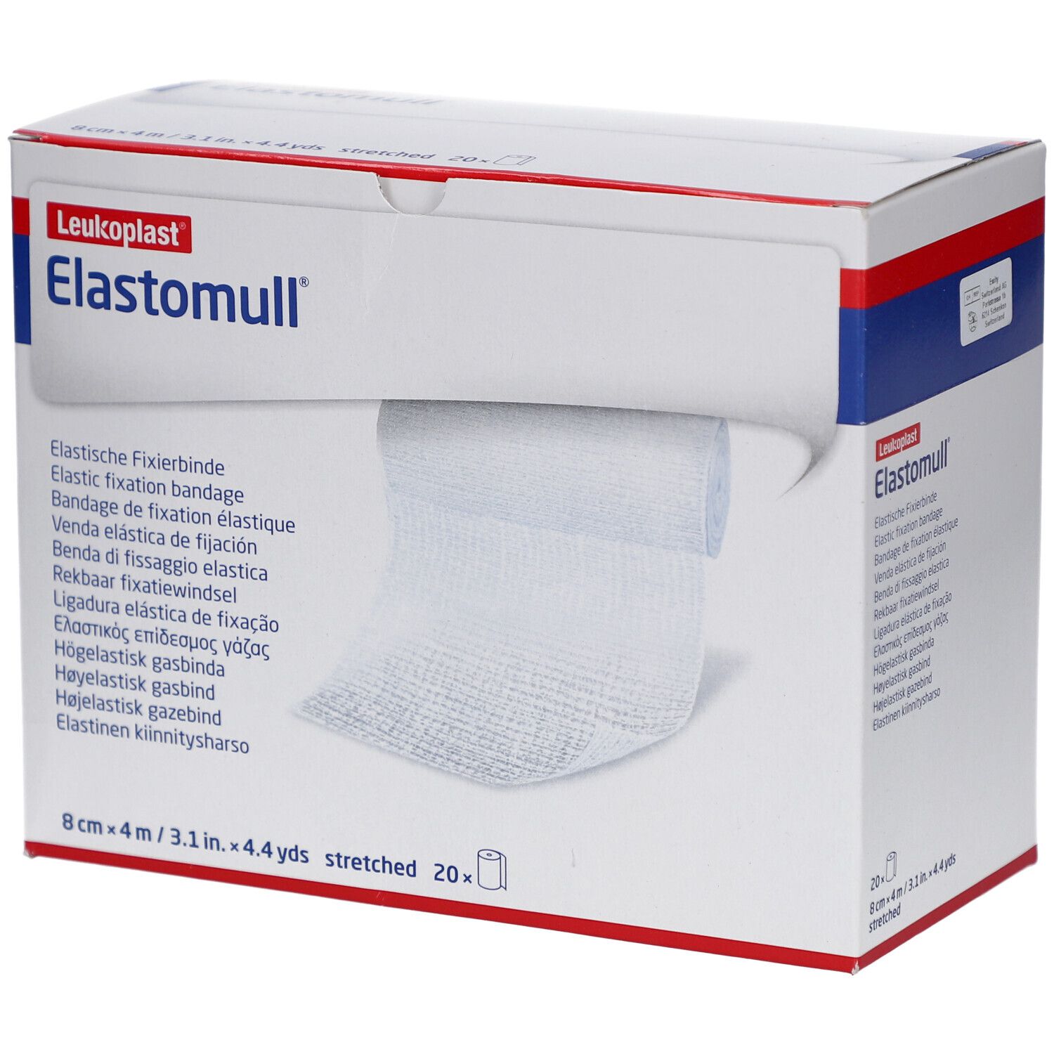 Elsatomull® Bande de fixation élastique 4 m x 8 cm