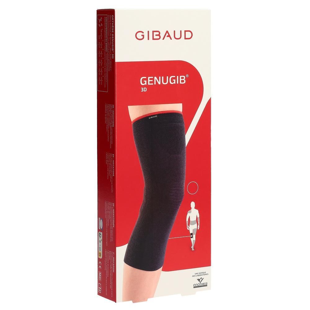 Gibaud Genugib 3D Kniebandage Gr4 43-48cm 1 St Bandage(s)