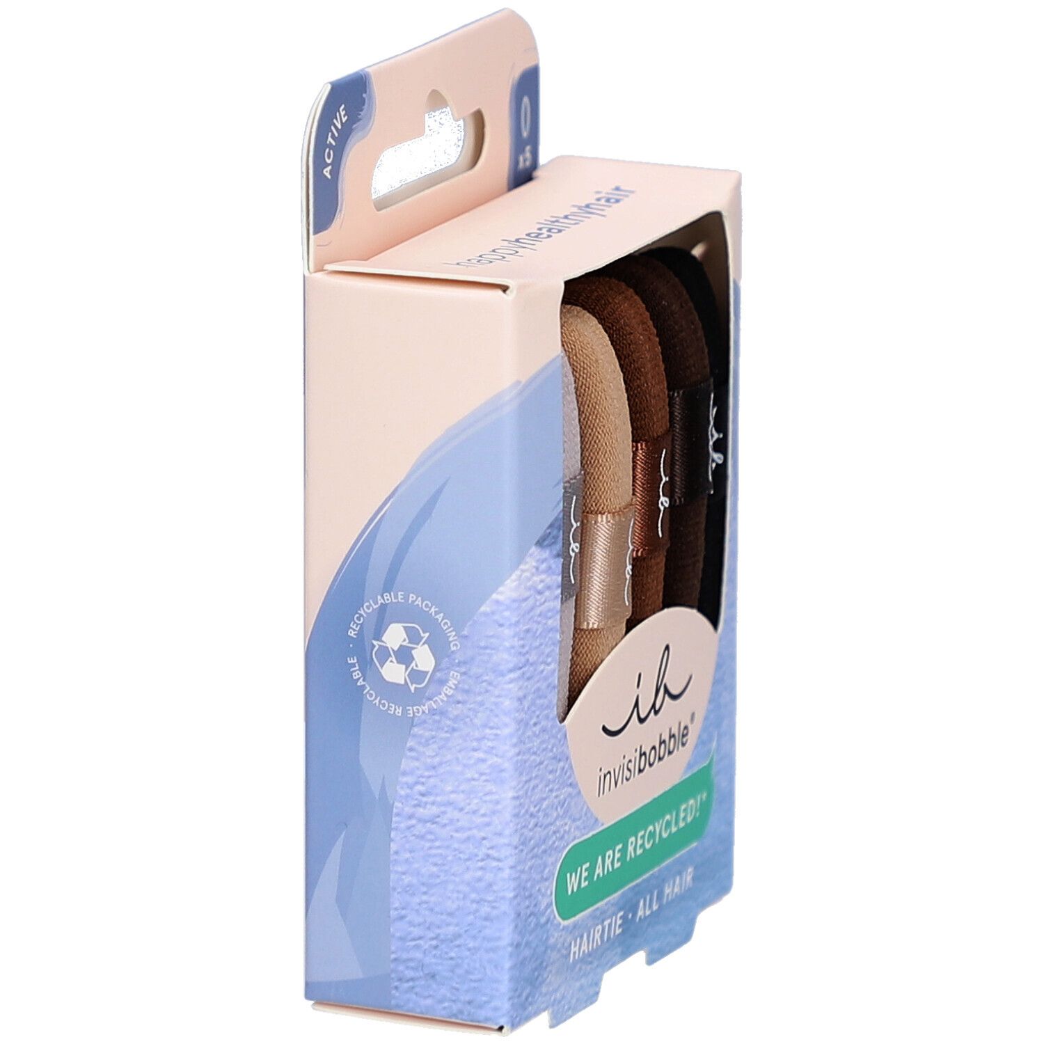 Invisibobble Mocha Hair Ties Pack Of 5