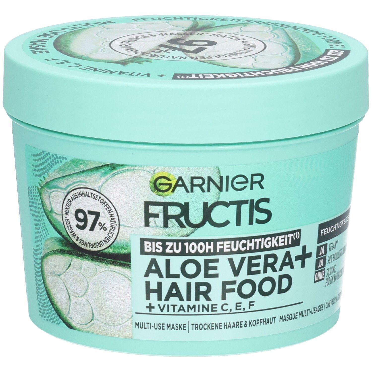 Garnier Fructis Hair Food 3-in-1-Haarmaske mit Aloe Vera