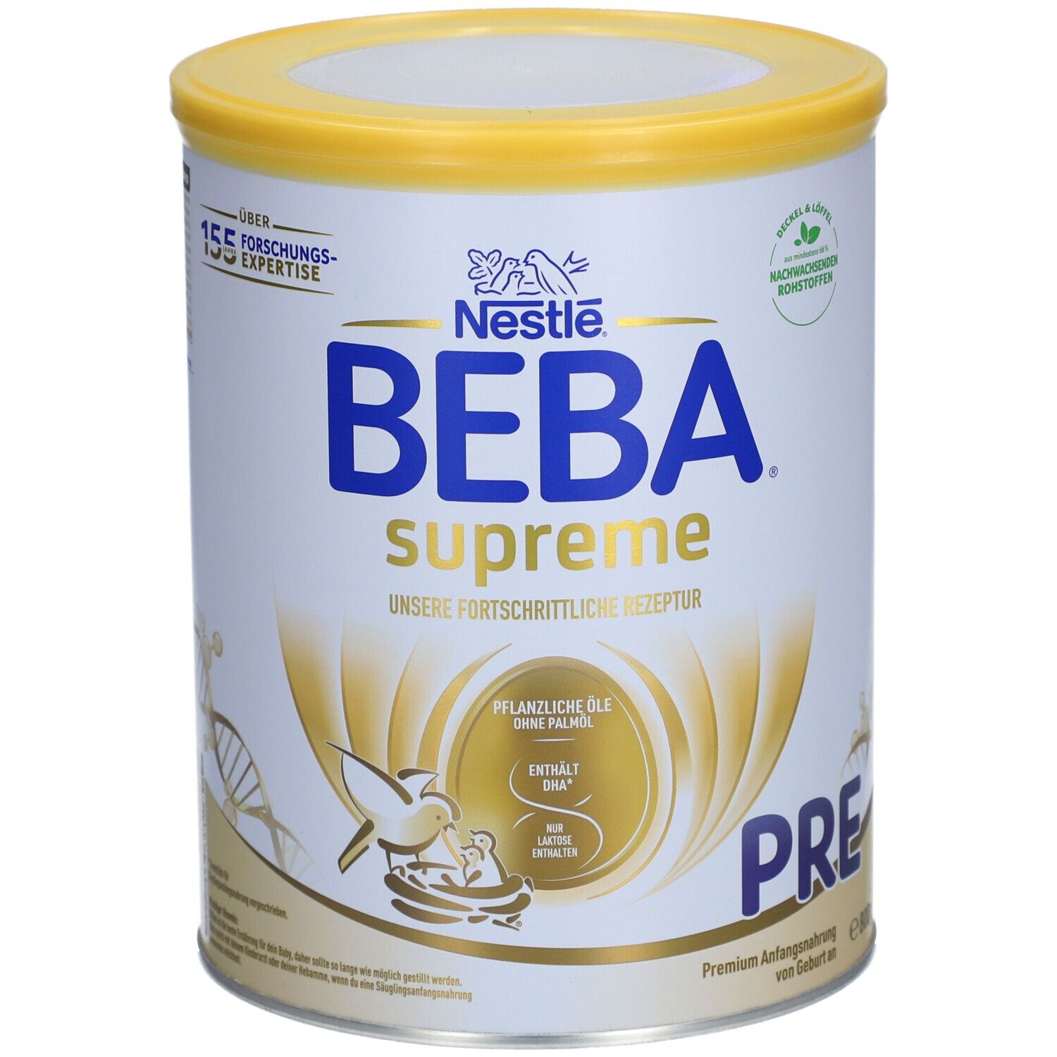 Nestlé Beba Supreme Pre, lait initial dès la naissance
