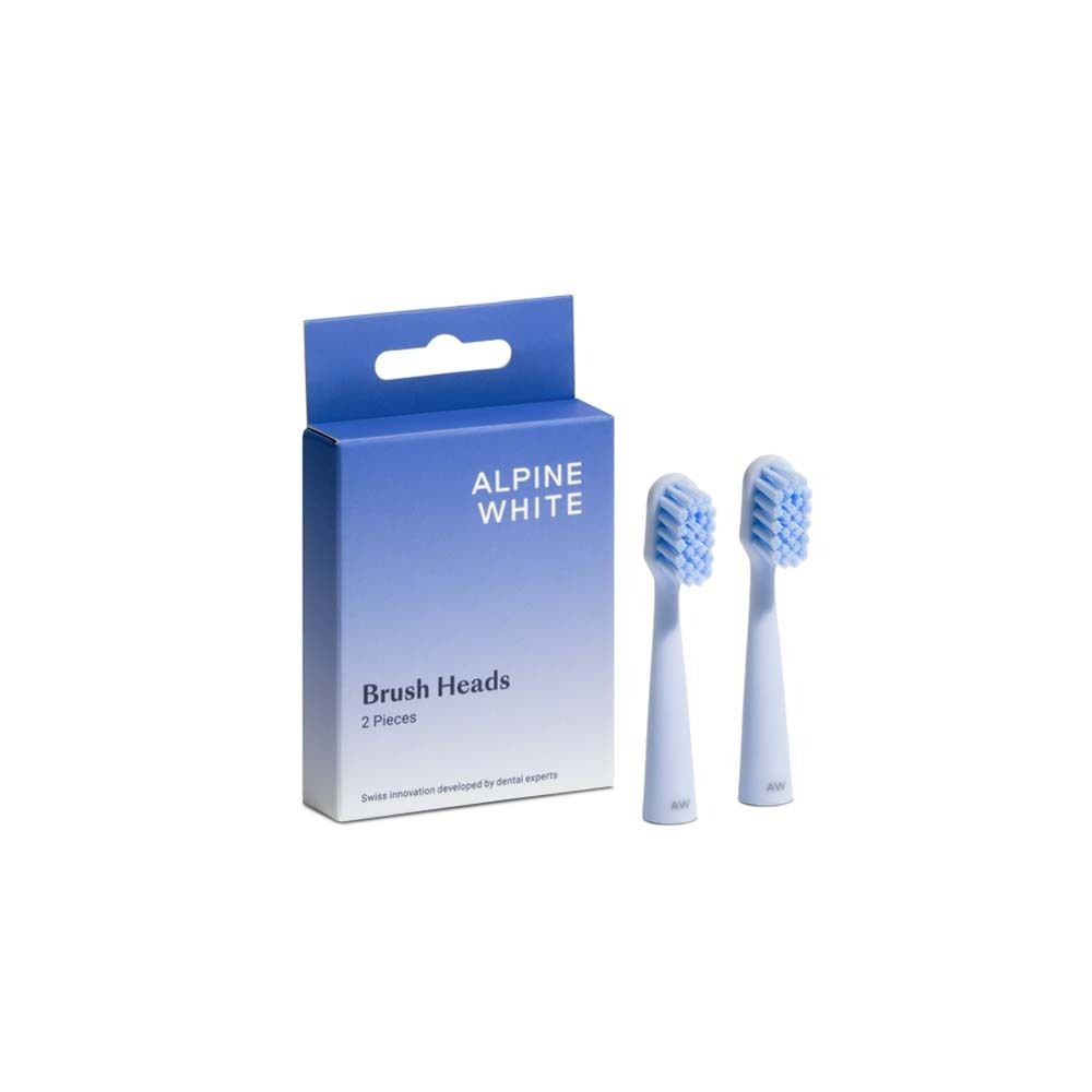 ALPINE WHITE Brush Heads | Ersatzschallzahnbürstenköpfe