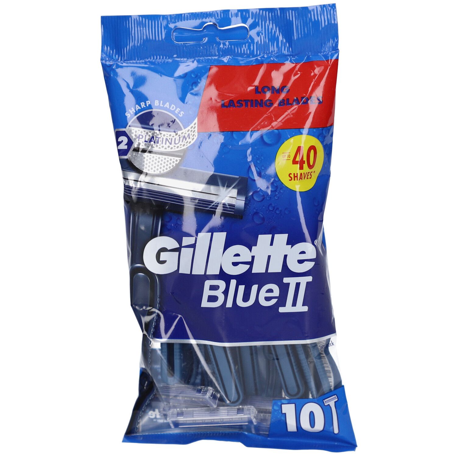 Gillette Blue II Einwegrasierer (neu) 10 Stk St Sonstige