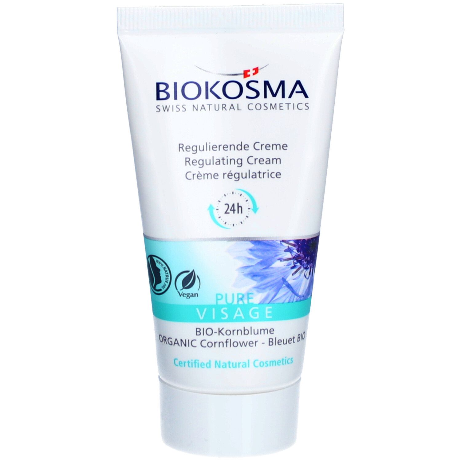 Biokosma Pure Visage - Crème régulatrice 24h