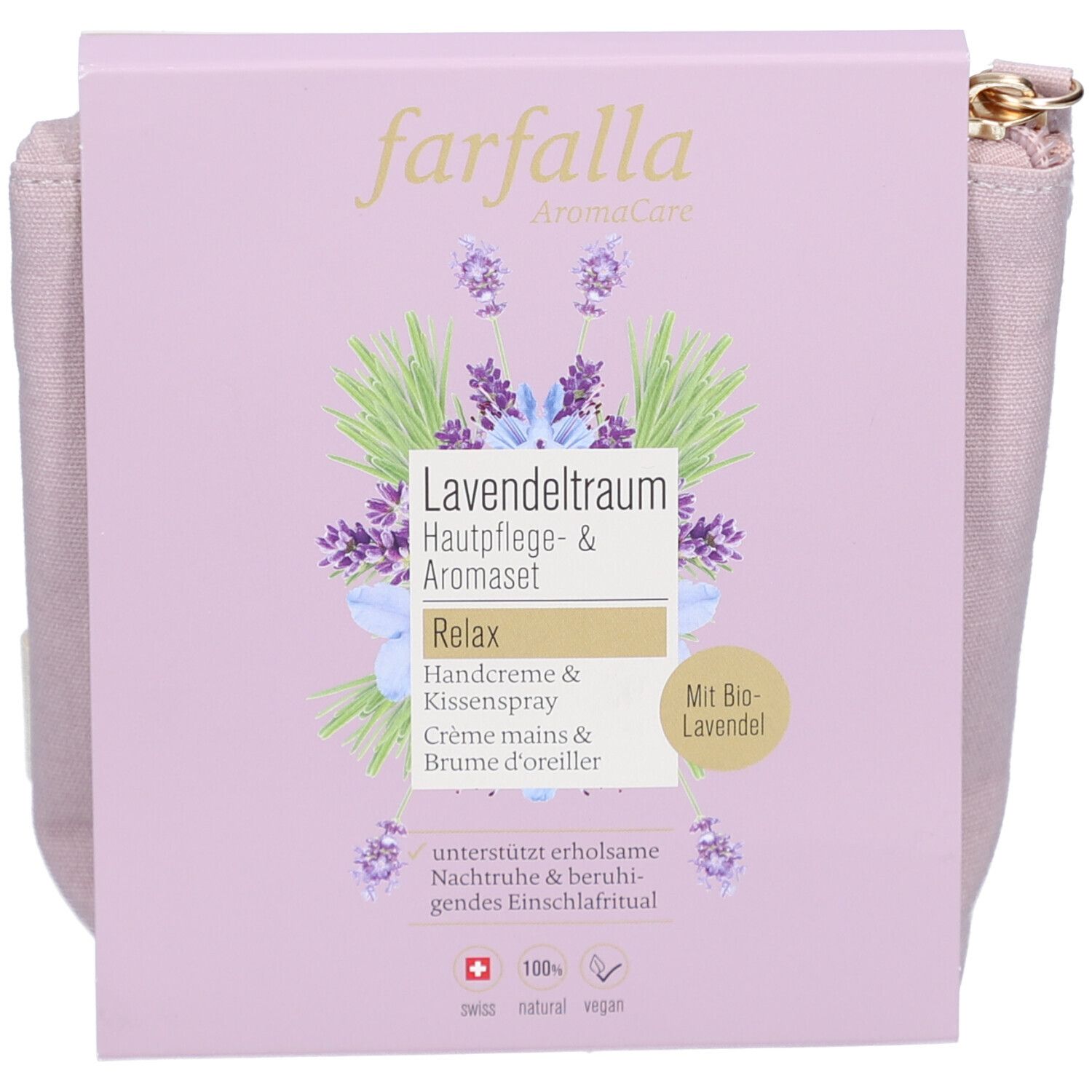 Farfalla Hautpflege- & Aromaset Lavendeltraum 1 St Set