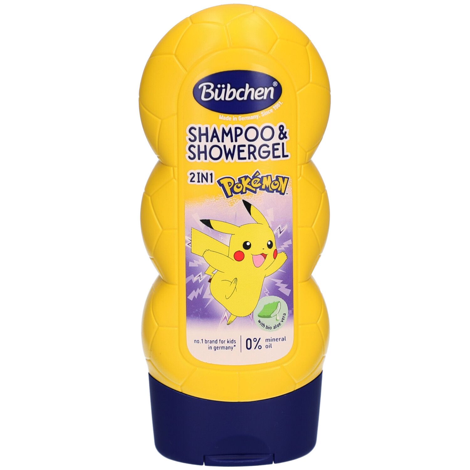 Bübchen Kids 2 in 1 Pokémon Pikachu 230 ml Shampoo