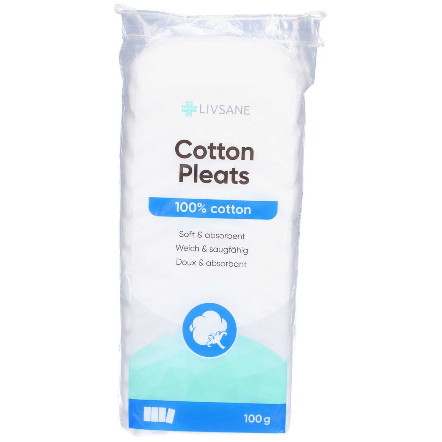 Livsane Lagenwatte (neu) Btl 100 g Watte