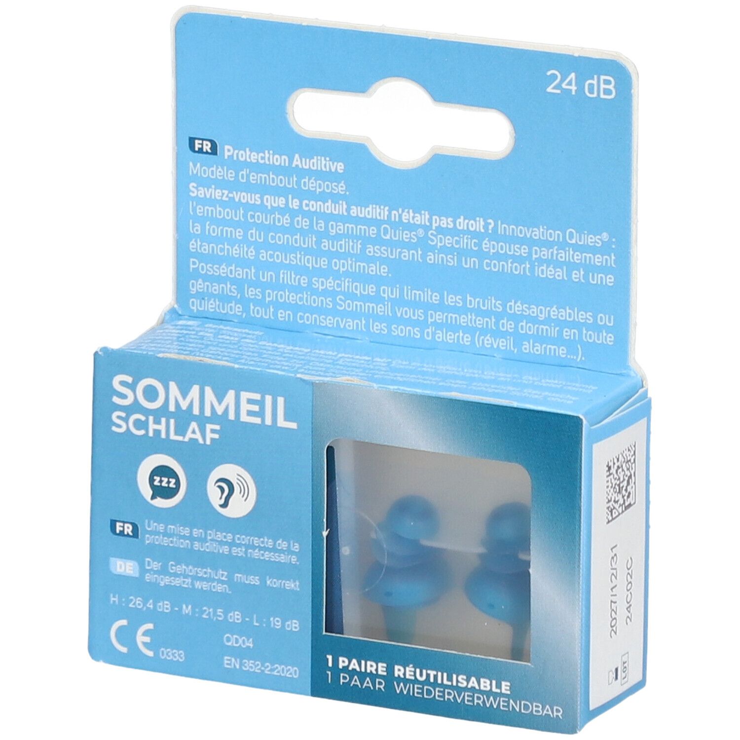 Quies® Protection auditive Sommeil