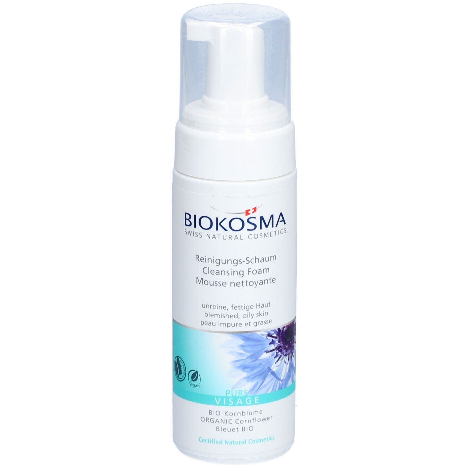 Biokosma Pure Visage Mousse Nettoyante